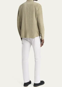 Giorgio ArmaniMen's Suede Overshirt
