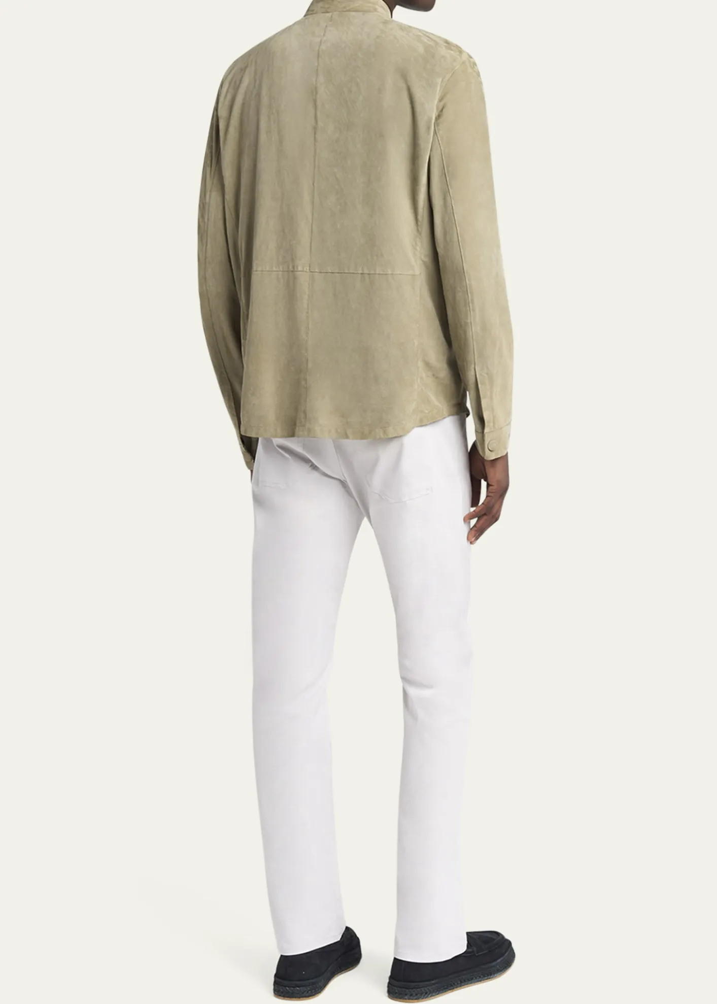 Giorgio ArmaniMen's Suede Overshirt