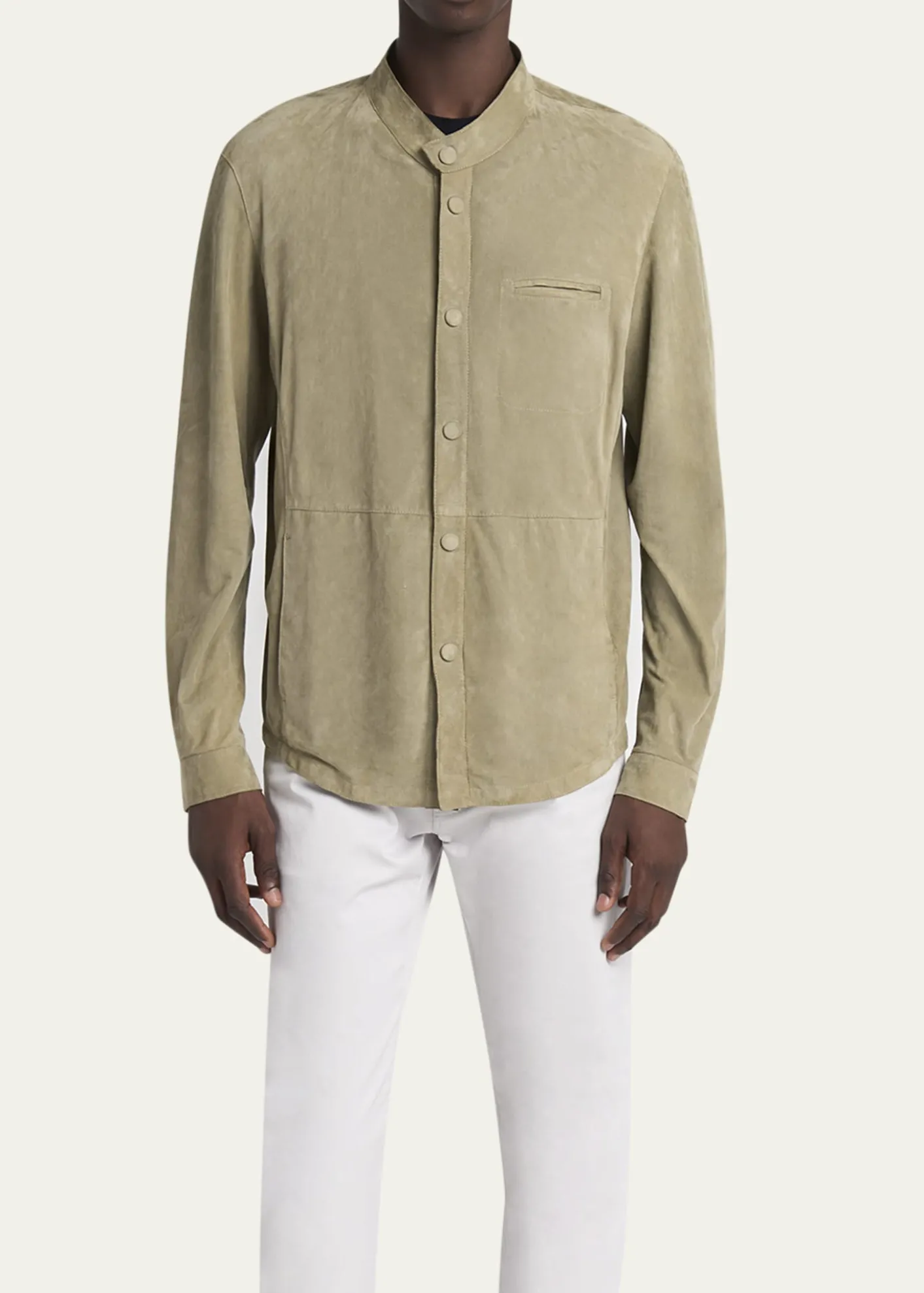 Giorgio ArmaniMen's Suede Overshirt