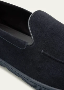 Giorgio ArmaniMen's Suede Sneaker Loafers