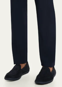 Giorgio ArmaniMen's Suede Sneaker Loafers