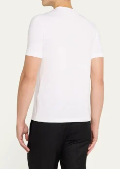 Giorgio ArmaniMen's Textured Stretch T-Shirt