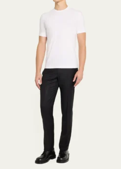 Giorgio ArmaniMen's Textured Stretch T-Shirt