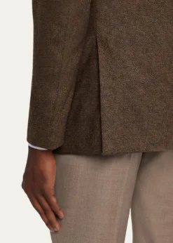 Giorgio ArmaniMen's Textured Wool and Cashmere G Line Sport Coat