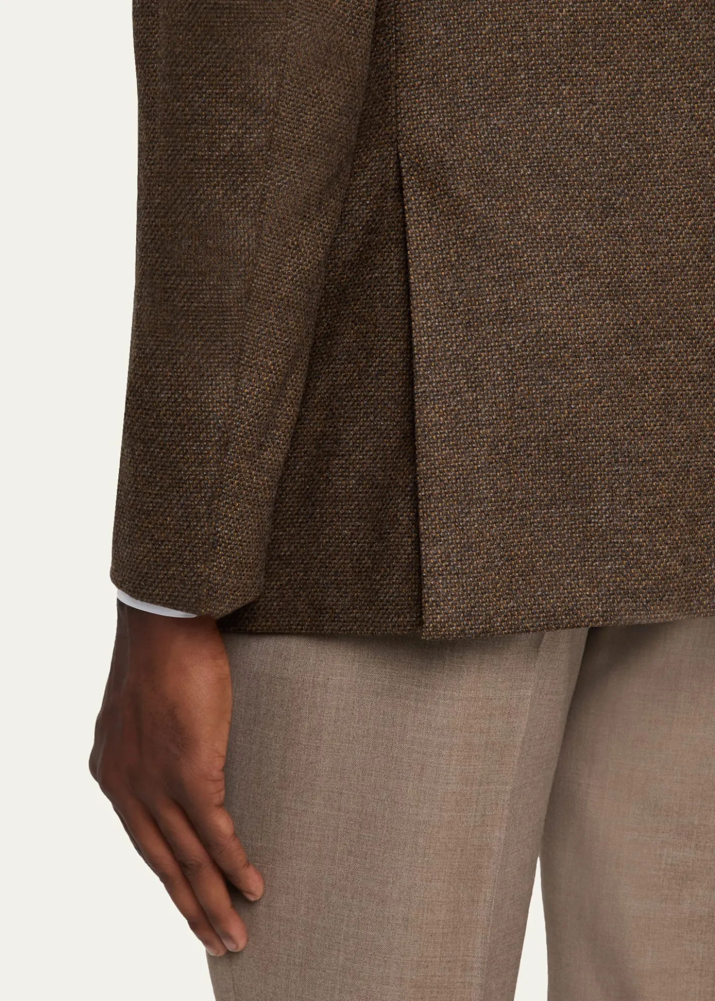 Giorgio ArmaniMen's Textured Wool and Cashmere G Line Sport Coat