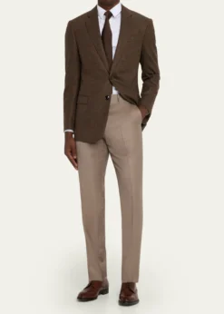 Giorgio ArmaniMen's Textured Wool and Cashmere G Line Sport Coat