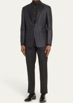 Giorgio ArmaniMen's Textured Dinner Jacket