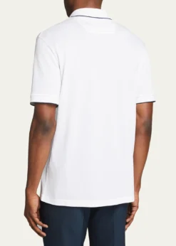Giorgio ArmaniMen's Tipped Polo Shirt