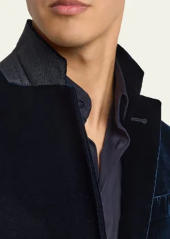 Giorgio ArmaniMen's Velvet Notch Lapel Dinner Jacket