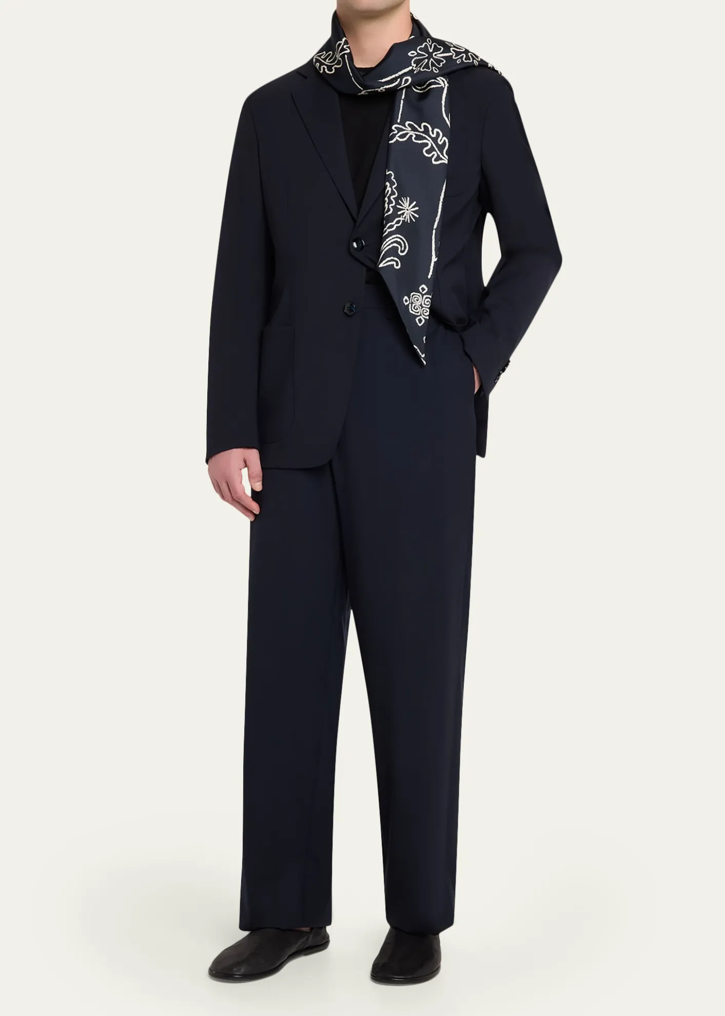 Giorgio ArmaniMen's Virgin Wool Single-Breasted Sport Coat