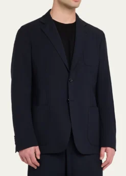 Giorgio ArmaniMen's Virgin Wool Single-Breasted Sport Coat