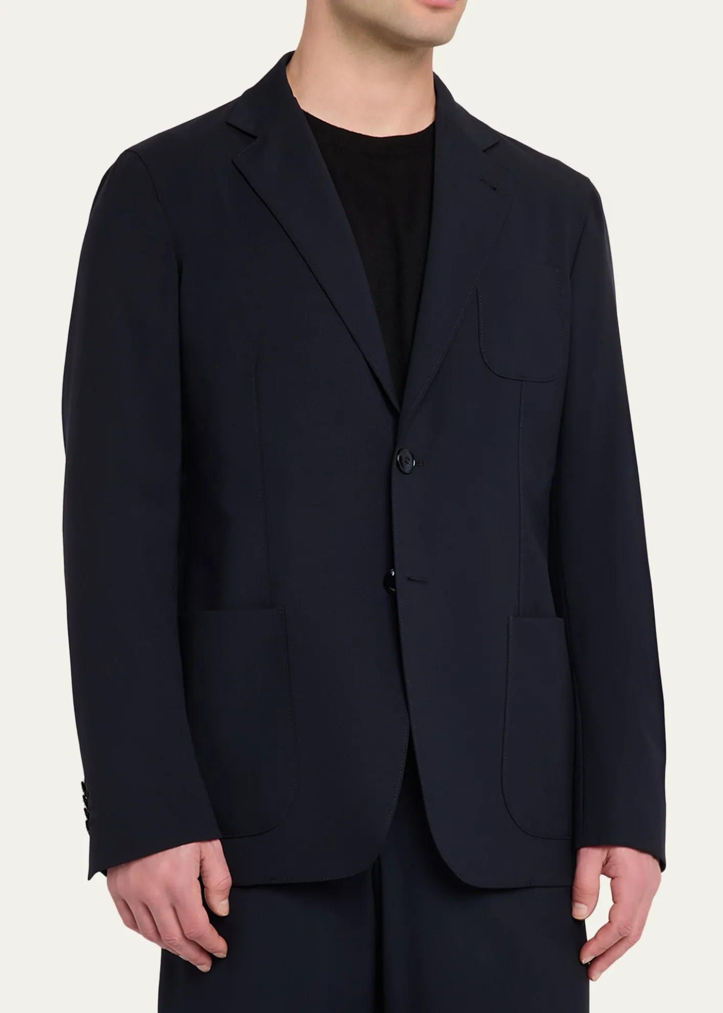 Giorgio ArmaniMen's Virgin Wool Single-Breasted Sport Coat