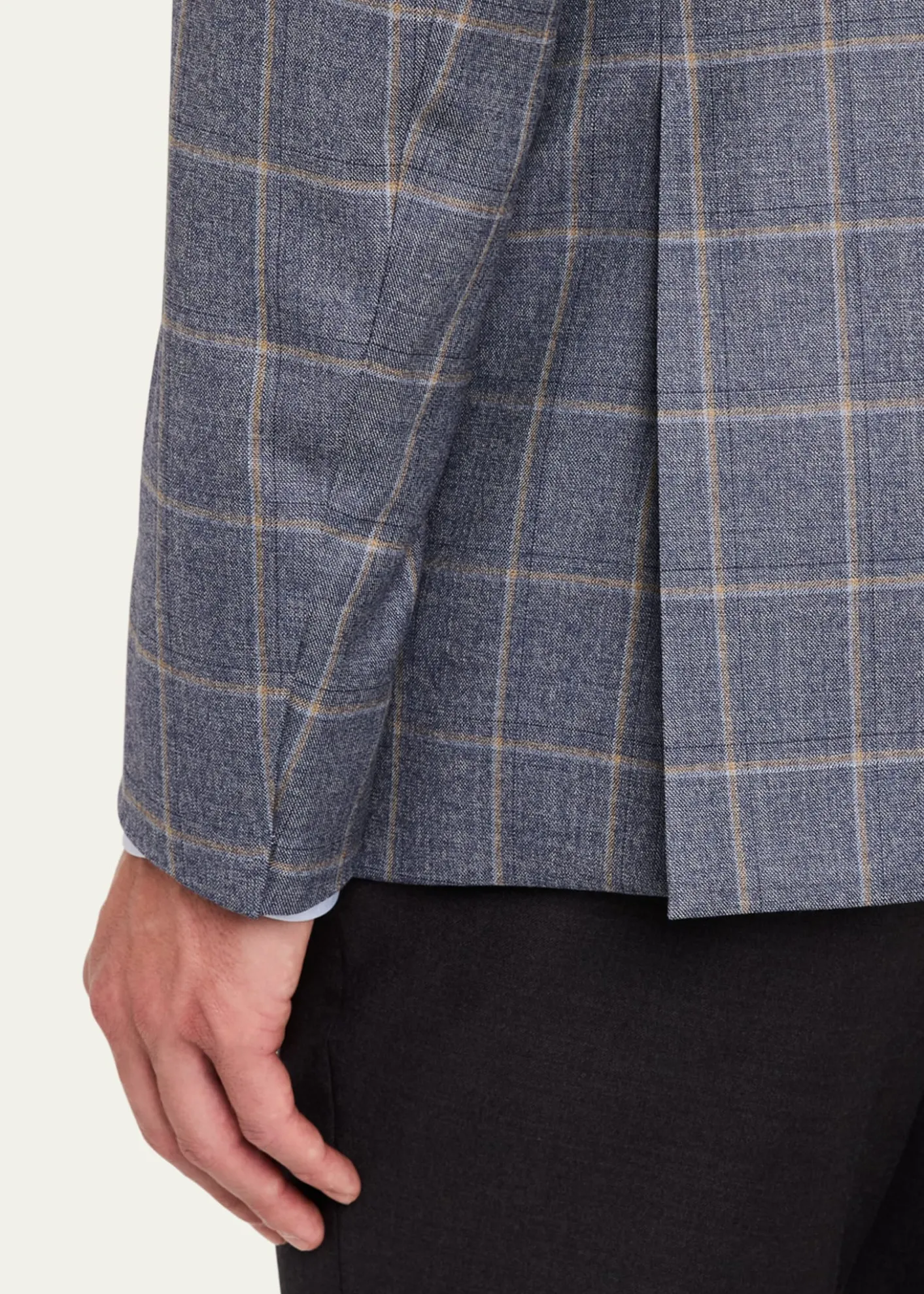 Giorgio ArmaniMen's Windowpane Sport Coat