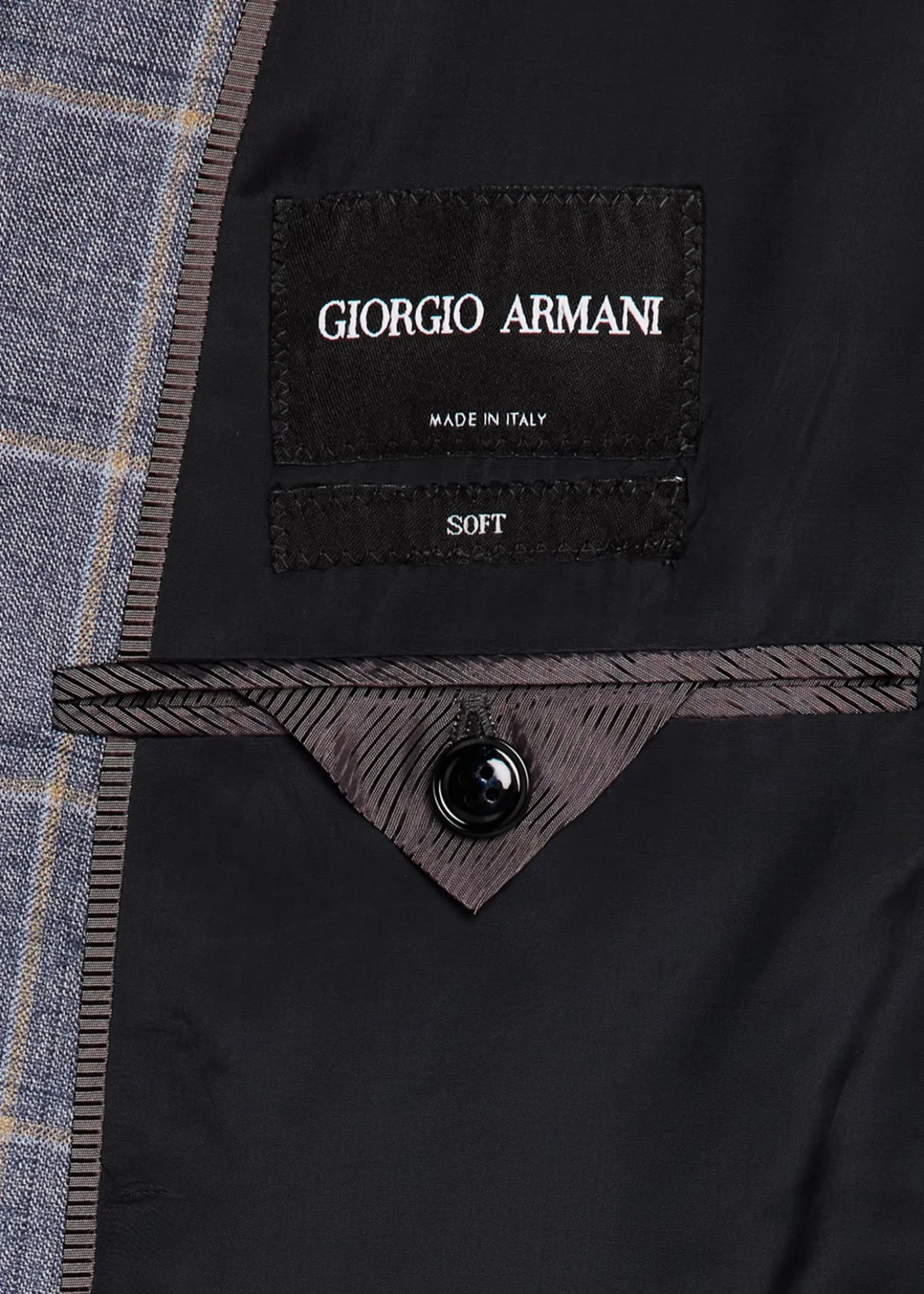 Giorgio ArmaniMen's Windowpane Sport Coat