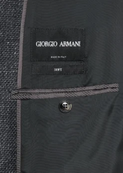 Giorgio ArmaniMen's Wool Blend Melange Two-Button Sport Coat