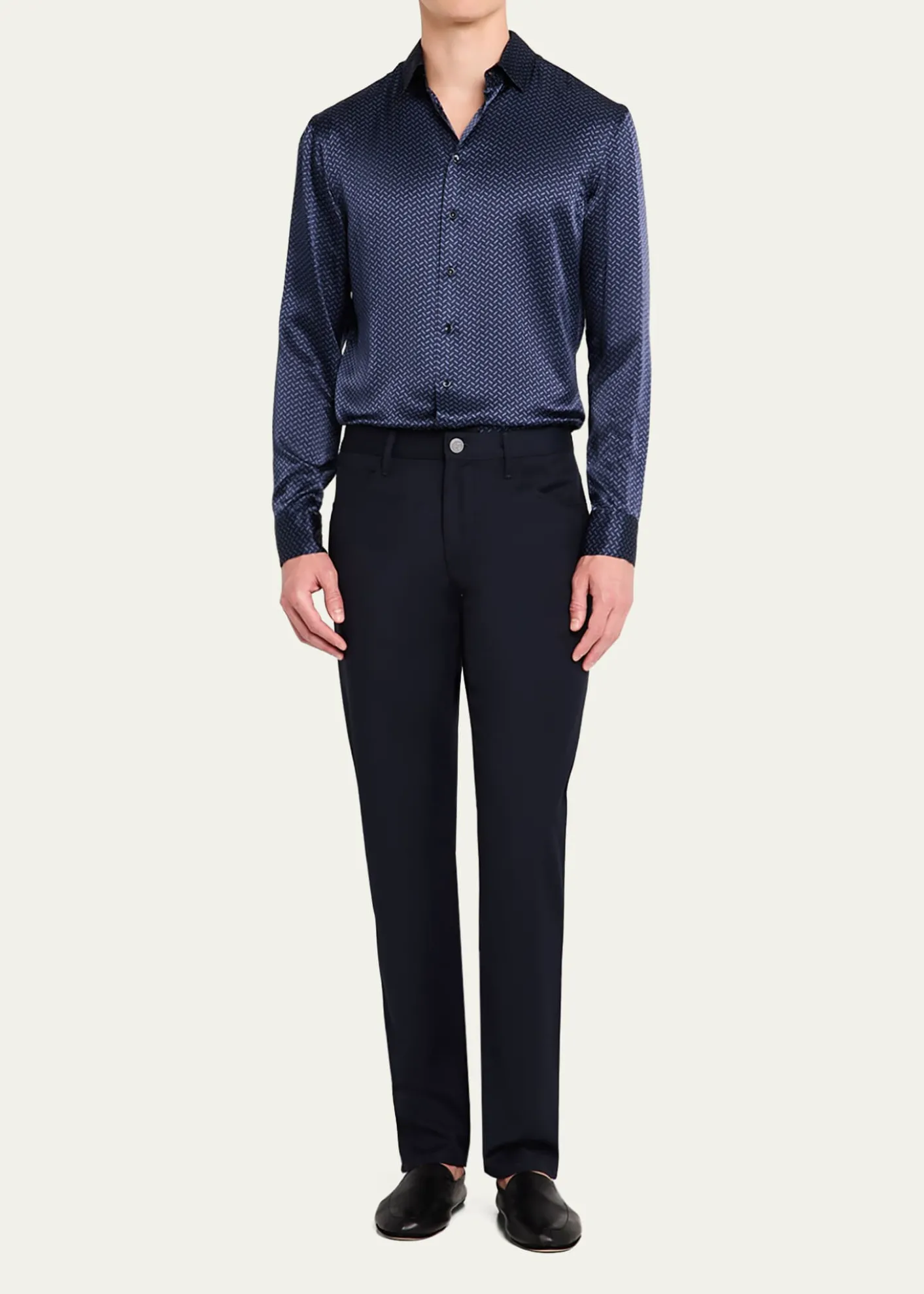 Giorgio ArmaniMen's Wool 5-Pocket Pants