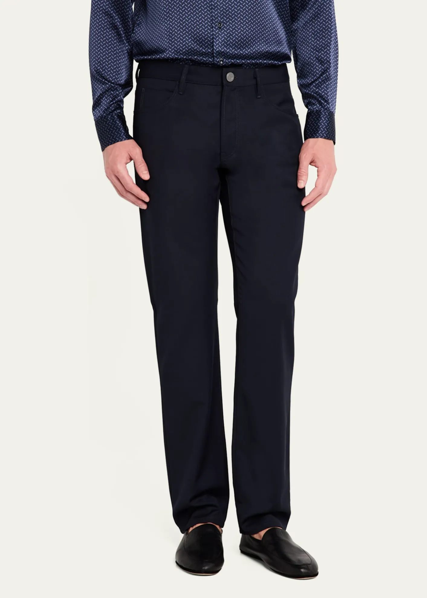 Giorgio ArmaniMen's Wool 5-Pocket Pants