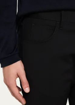 Giorgio ArmaniMen's Wool Twill 5-Pocket Pants