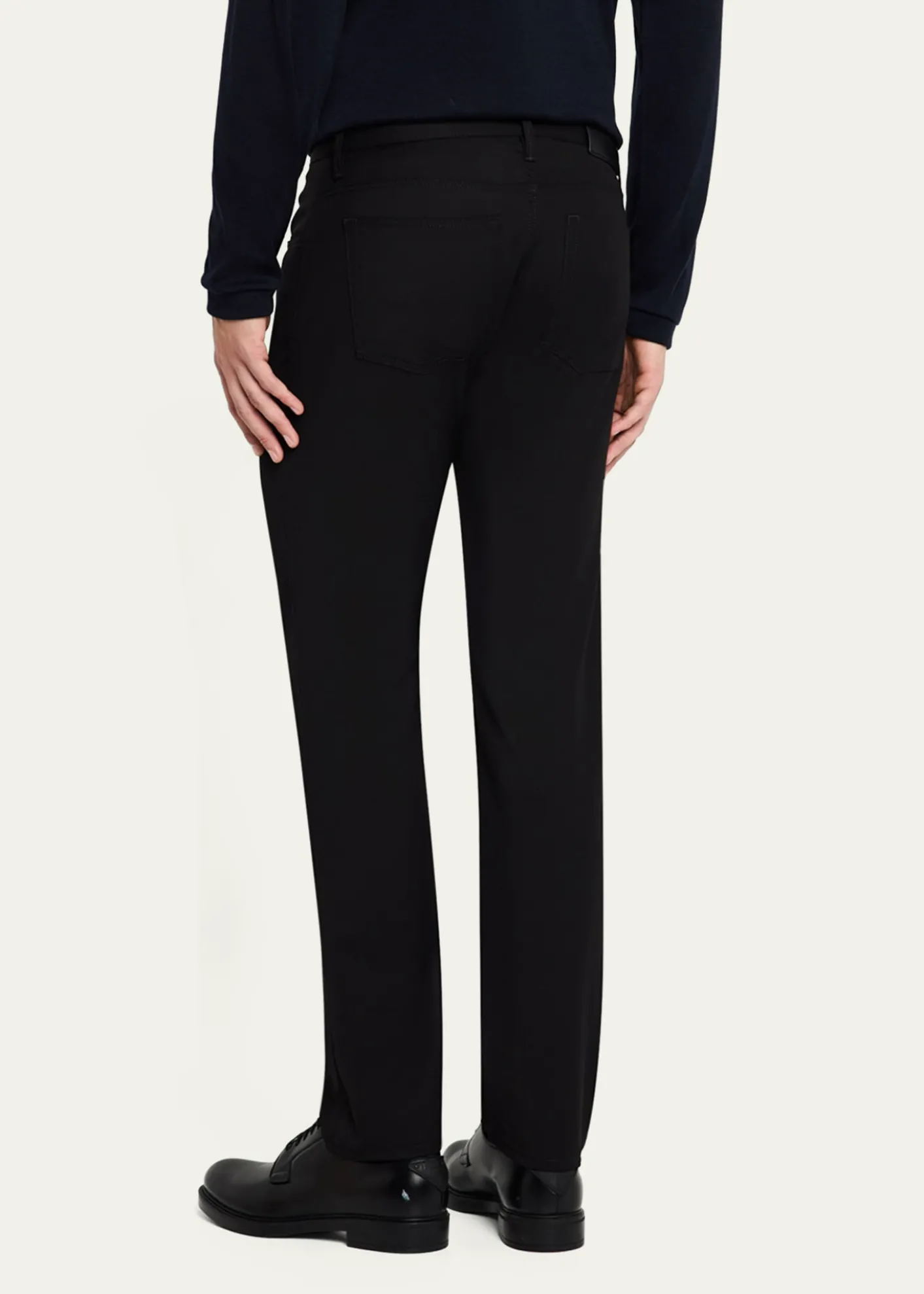 Giorgio ArmaniMen's Wool Twill 5-Pocket Pants
