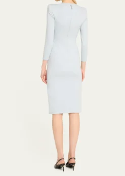 Giorgio ArmaniMilano Jersey Dress with Gathered Waist