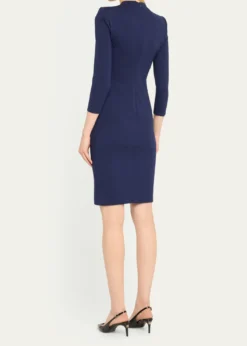 Giorgio ArmaniMilano Twist-Front Jersey Dress