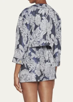 Giorgio ArmaniPaisley Crop Jacket