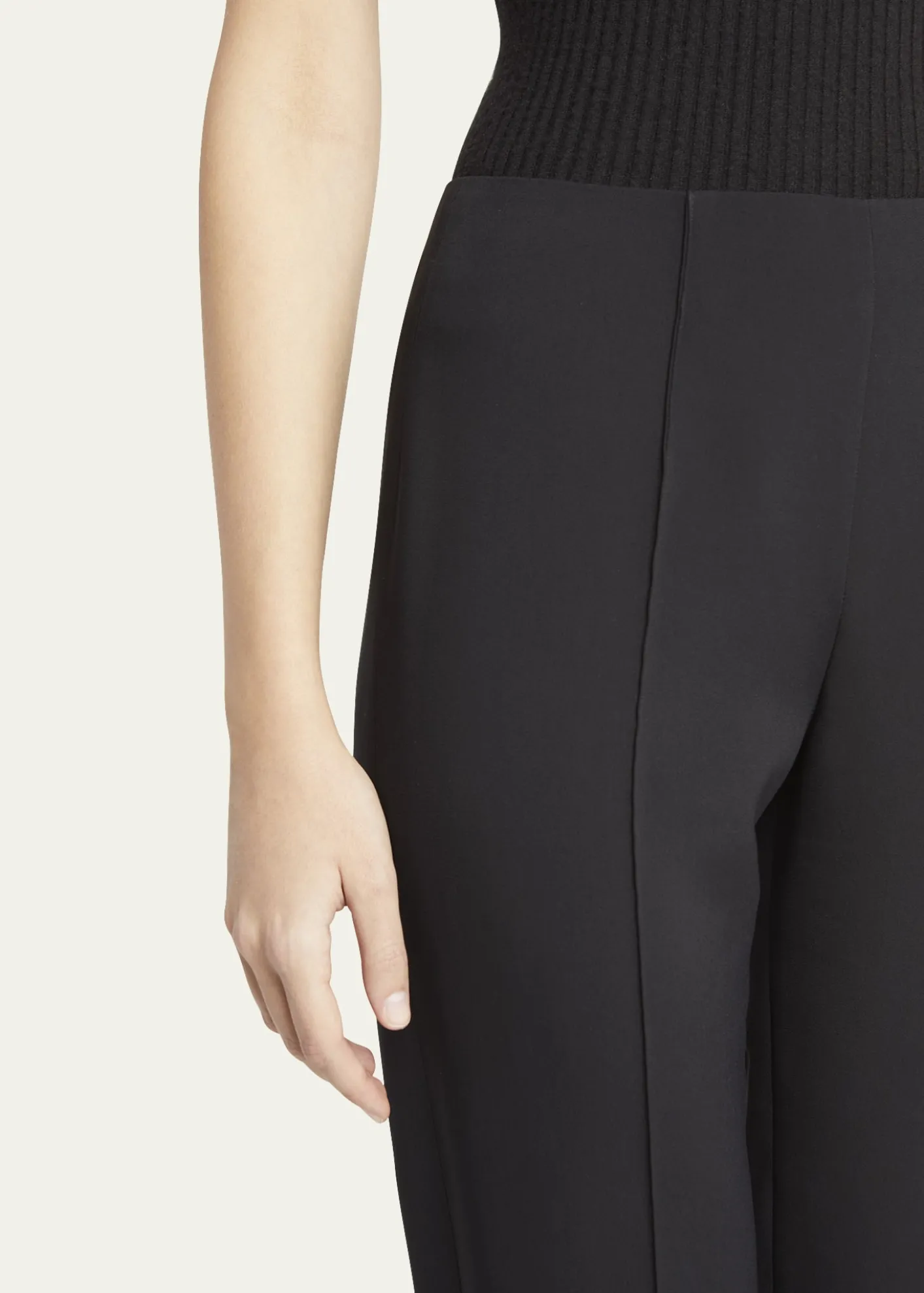 Giorgio ArmaniPintuck Slim-Leg Cady Trousers