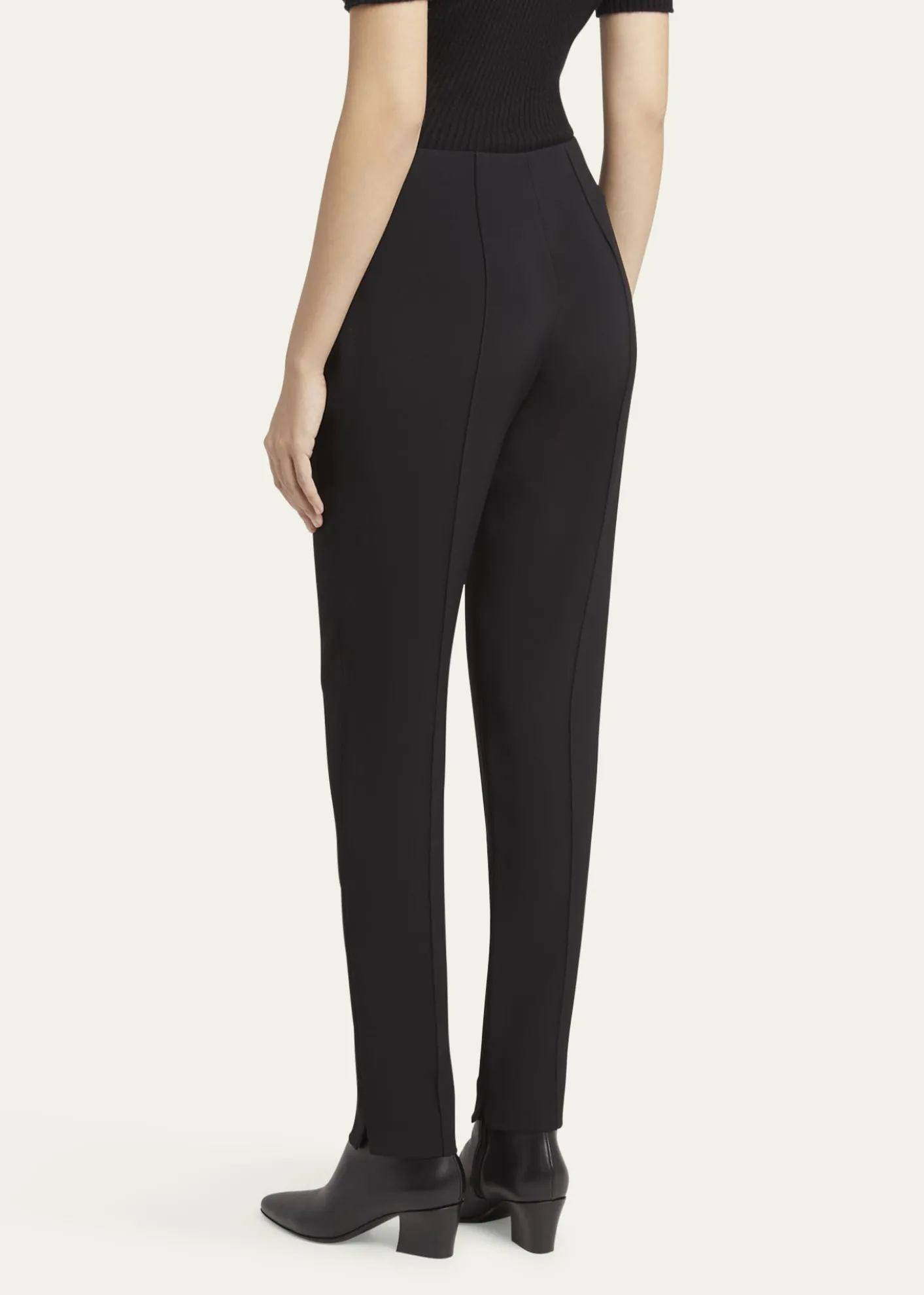 Giorgio ArmaniPintuck Slim-Leg Cady Trousers
