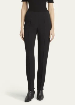 Giorgio ArmaniPintuck Slim-Leg Cady Trousers