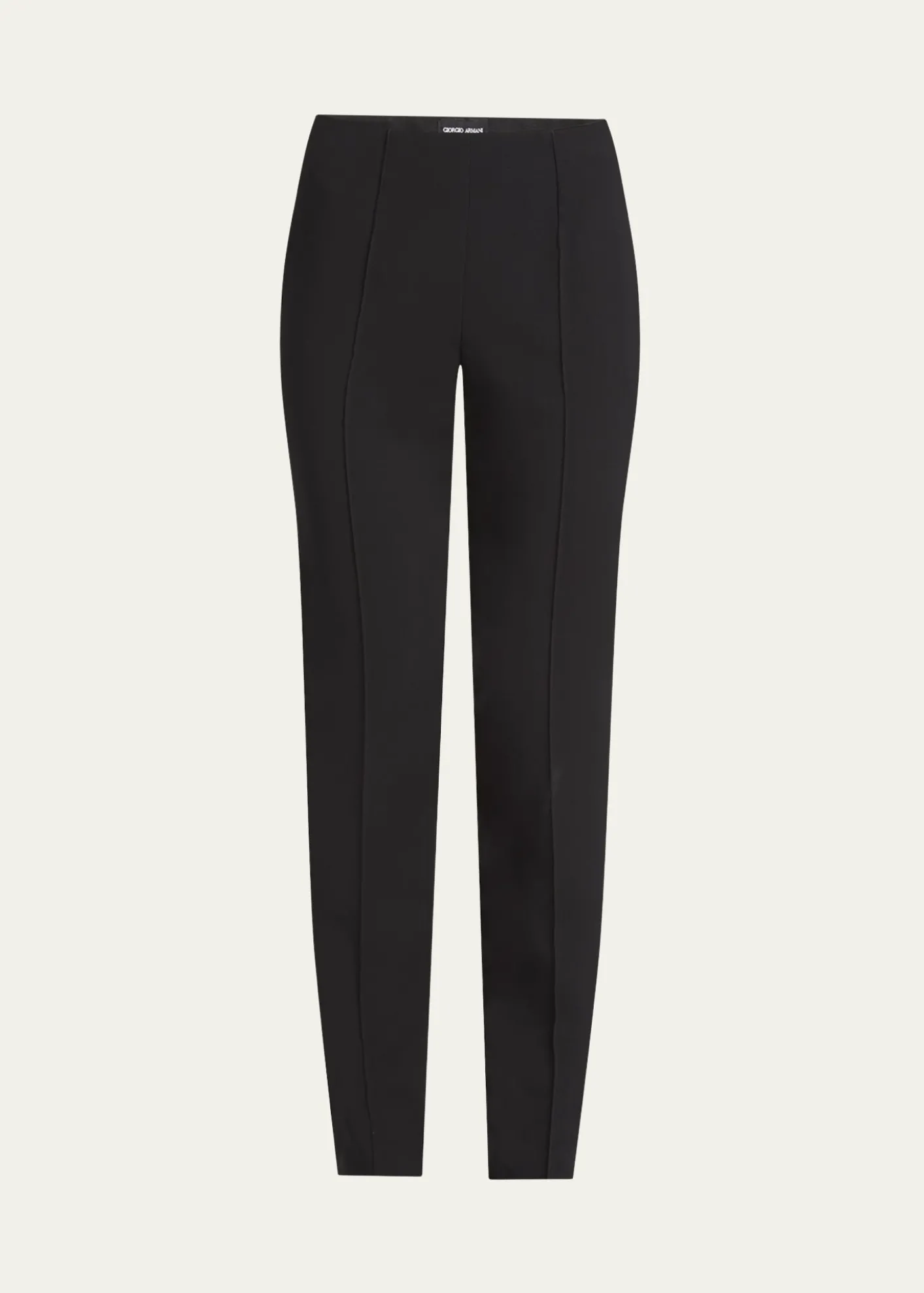 Giorgio ArmaniPintuck Slim-Leg Cady Trousers