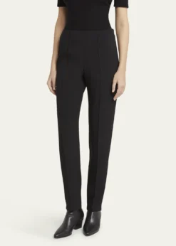 Giorgio ArmaniPintuck Slim-Leg Cady Trousers