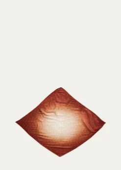 Giorgio ArmaniPleated Ombre Silk Stole, 35.4