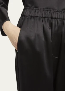 Giorgio ArmaniPull-On Silk Trousers