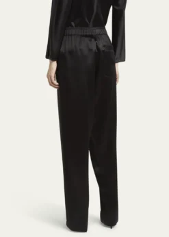Giorgio ArmaniPull-On Silk Trousers