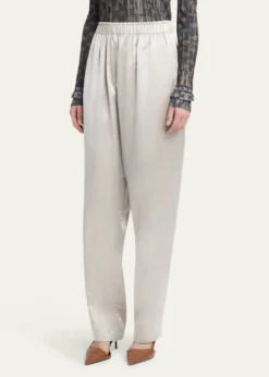 Giorgio ArmaniPull-On Silk Trousers