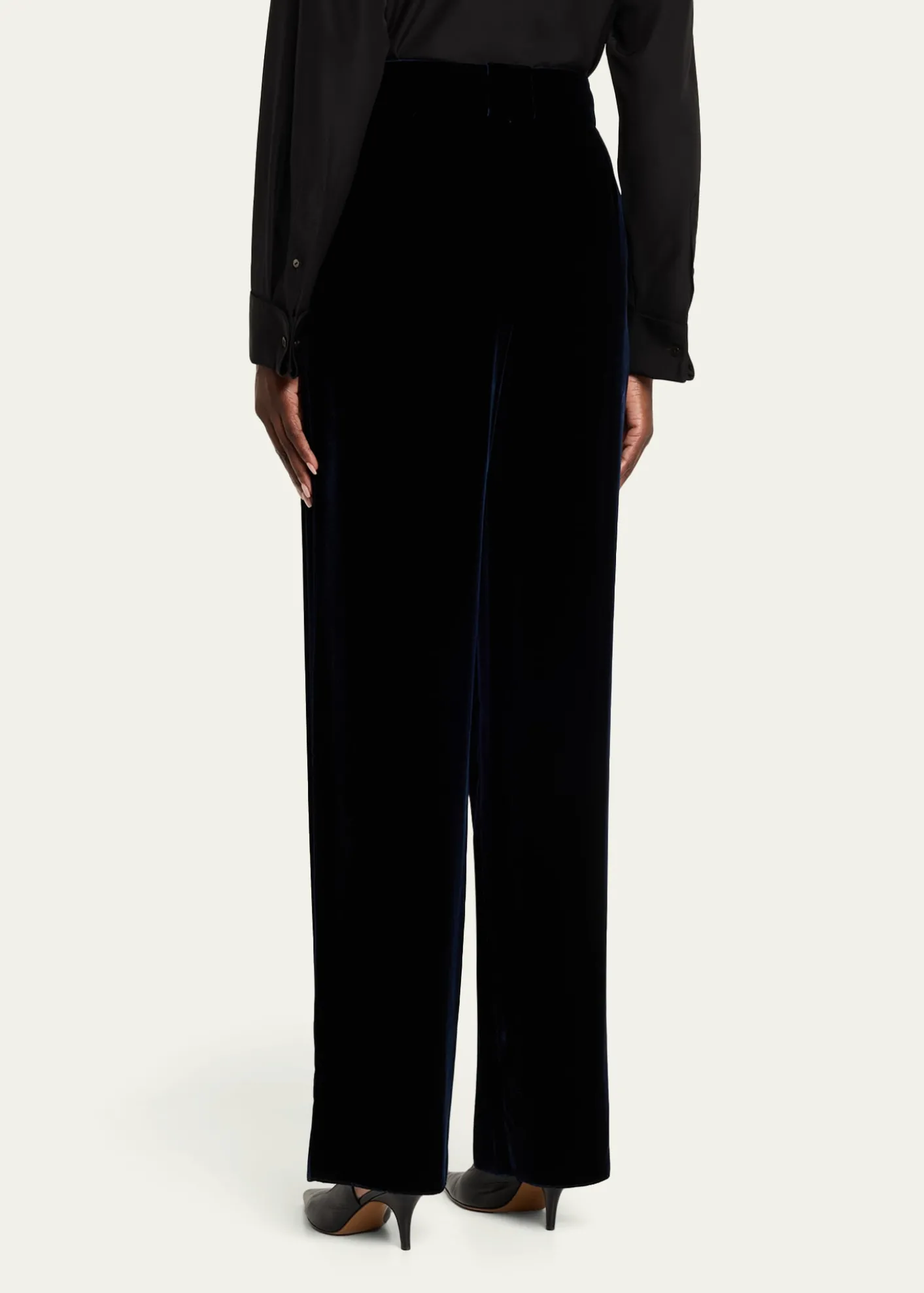 Giorgio ArmaniRelaxed Velvet Trousers