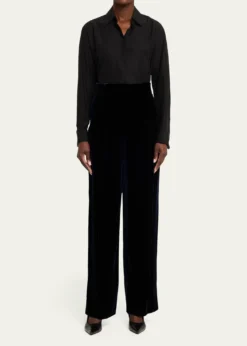 Giorgio ArmaniRelaxed Velvet Trousers