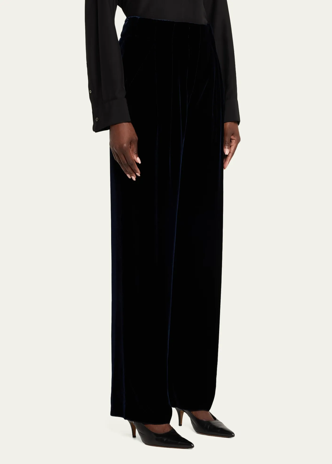 Giorgio ArmaniRelaxed Velvet Trousers