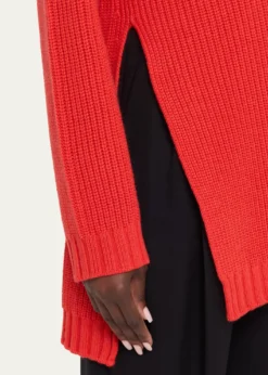 Giorgio ArmaniRibbed Cashmere Turtleneck Sweater