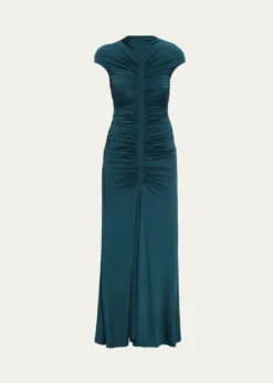 Giorgio ArmaniRuched Jersey Maxi Dress