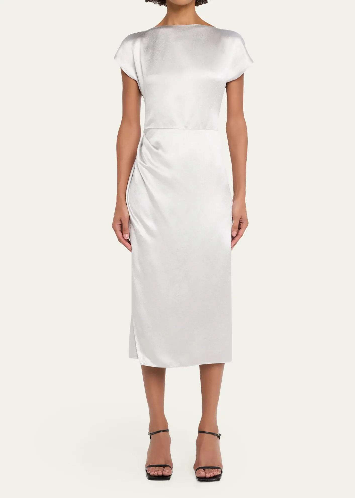 Giorgio ArmaniSatin Midi Dress