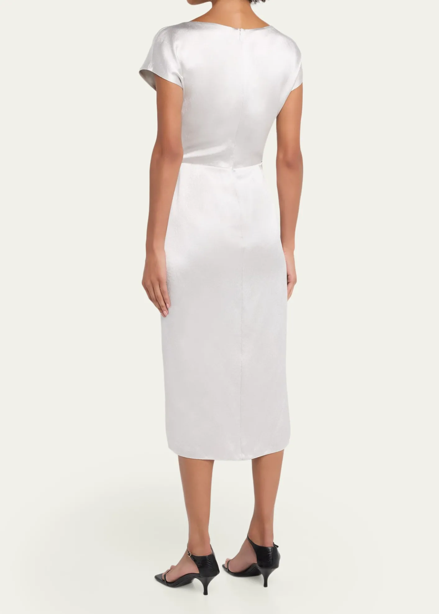 Giorgio ArmaniSatin Midi Dress