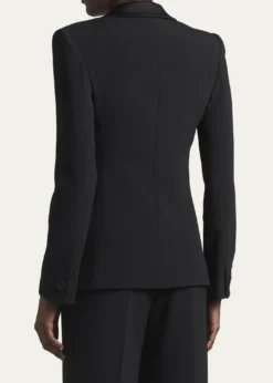 Giorgio ArmaniSingle-Breasted Tuxedo Jacket