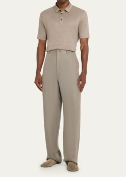 Giorgio ArmaniStraight-Leg Tailored Pants
