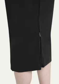 Giorgio ArmaniStretch Jersey Body-Con Midi Dress
