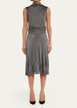 Giorgio ArmaniStretch Viscose Double-Jersey Dress