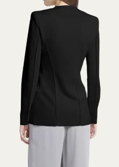 Giorgio ArmaniStretch Viscose Asymmetrical Knit Jacket