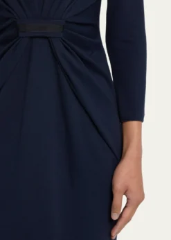 Giorgio ArmaniTab Front Jersey Dress