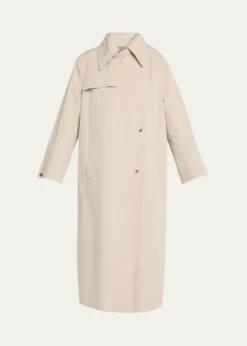 Giorgio ArmaniTechno Long Trench Coat