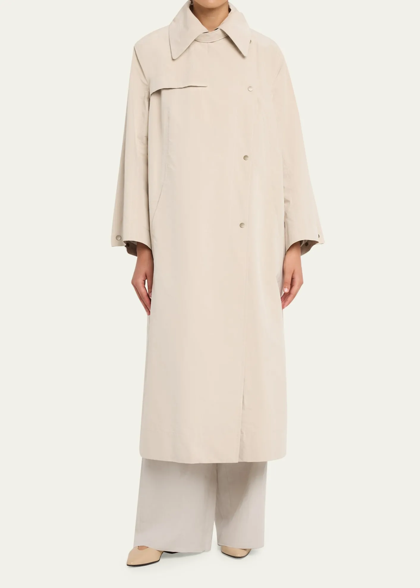 Giorgio ArmaniTechno Long Trench Coat